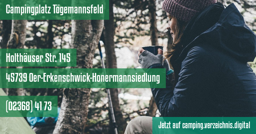 Campingplatz Tögemannsfeld auf camping.verzeichnis.digital