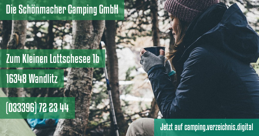 Die Schönmacher Camping GmbH auf camping.verzeichnis.digital