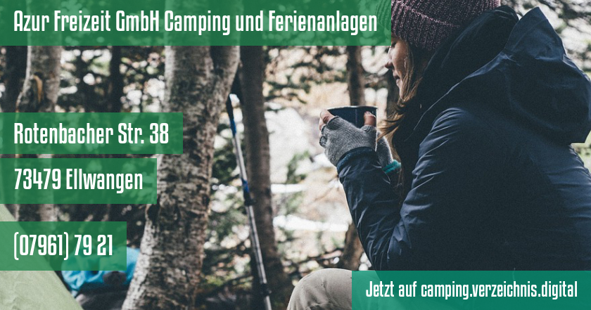 Azur Freizeit GmbH Camping und Ferienanlagen auf camping.verzeichnis.digital