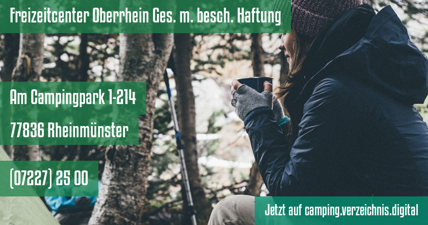 Freizeitcenter Oberrhein Ges. m. besch. Haftung auf camping.verzeichnis.digital
