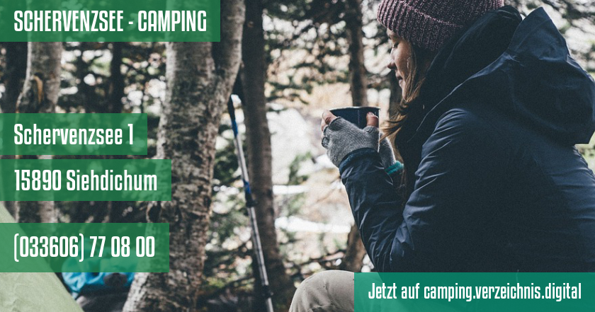 SCHERVENZSEE - CAMPING auf camping.verzeichnis.digital