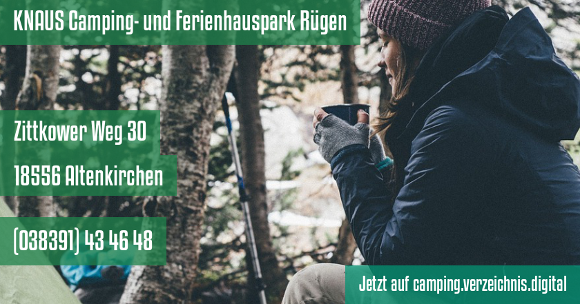 KNAUS Camping- und Ferienhauspark Rügen auf camping.verzeichnis.digital