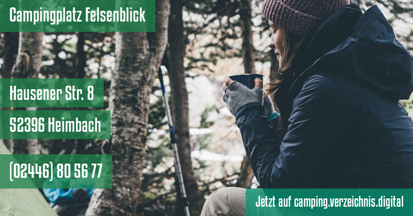 Campingplatz Felsenblick auf camping.verzeichnis.digital