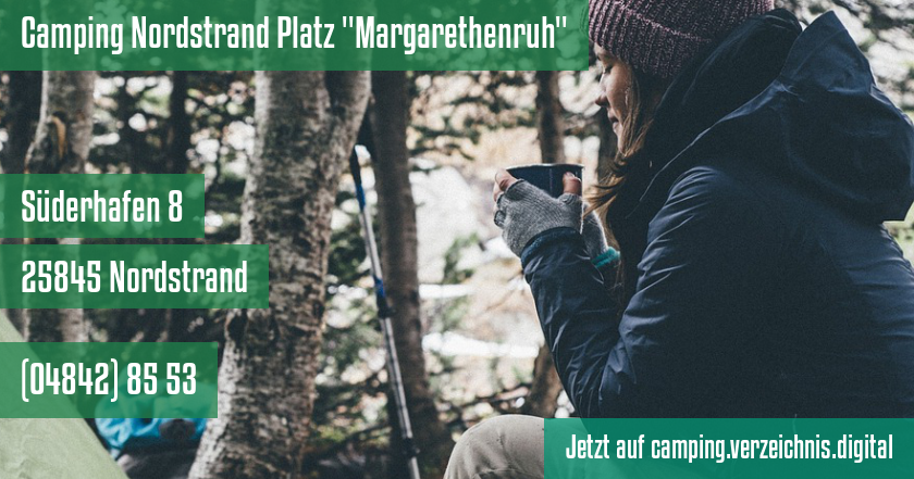 Camping Nordstrand Platz Margarethenruh auf camping.verzeichnis.digital