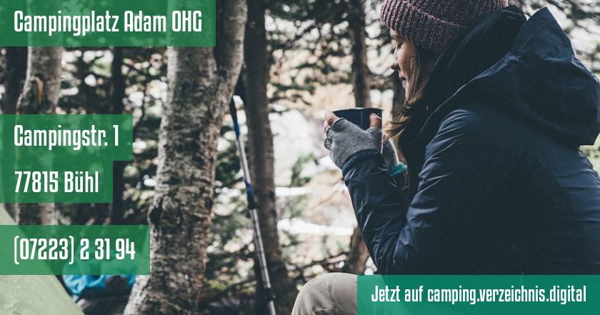 Campingplatz Adam OHG auf camping.verzeichnis.digital