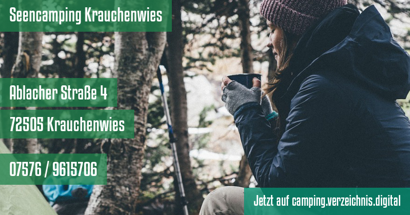 Seencamping Krauchenwies auf camping.verzeichnis.digital